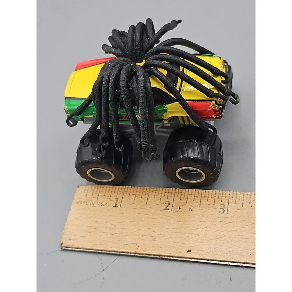 DISNEY PIXAR Cars Toon Jamaican Rasta Carian Monster Truck Maters Tales Dreads.